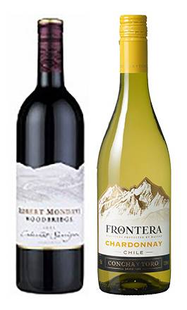 363918：【Uber限定】赤・白ワイン2本セットA / Red And White Wine Set【A】(2types Of Wine)