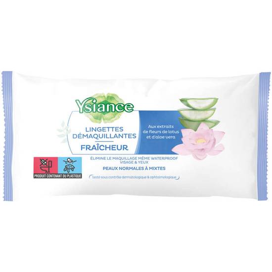 Lingettes démaquillantes - Toutes peaux