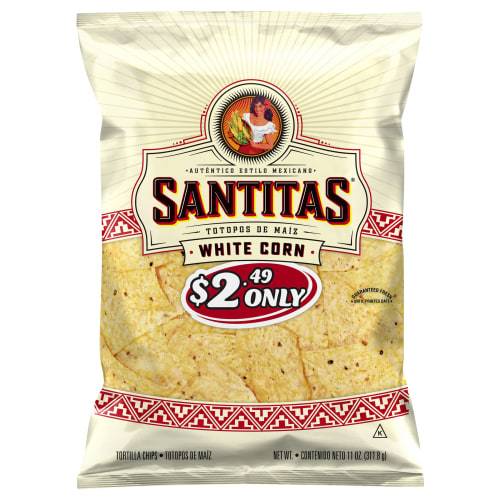 Santitas · White Corn Tortilla Chips (11 oz)