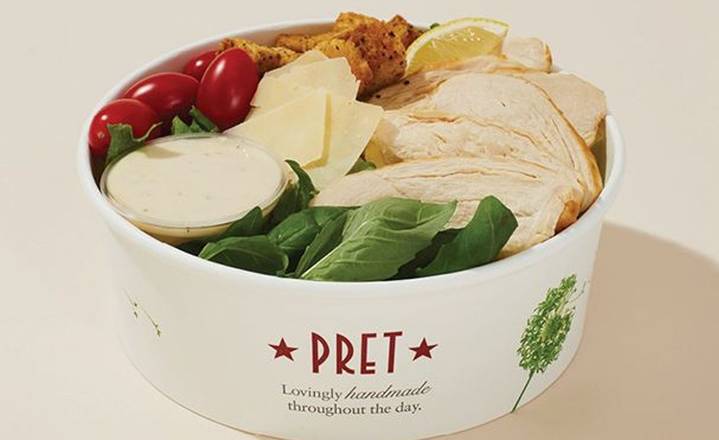 Chicken Caesar Salad with Caesar Dressing