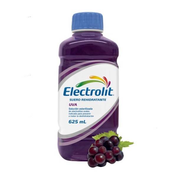 Electrolit suero rehidratante (uva) (625 ml)
