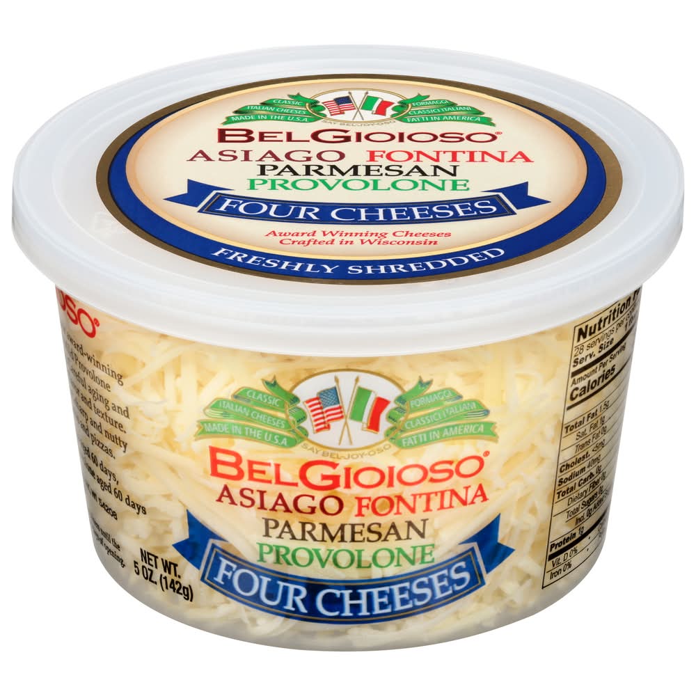 BelGioioso Freshly Shredded Four Cheeses (5 oz)