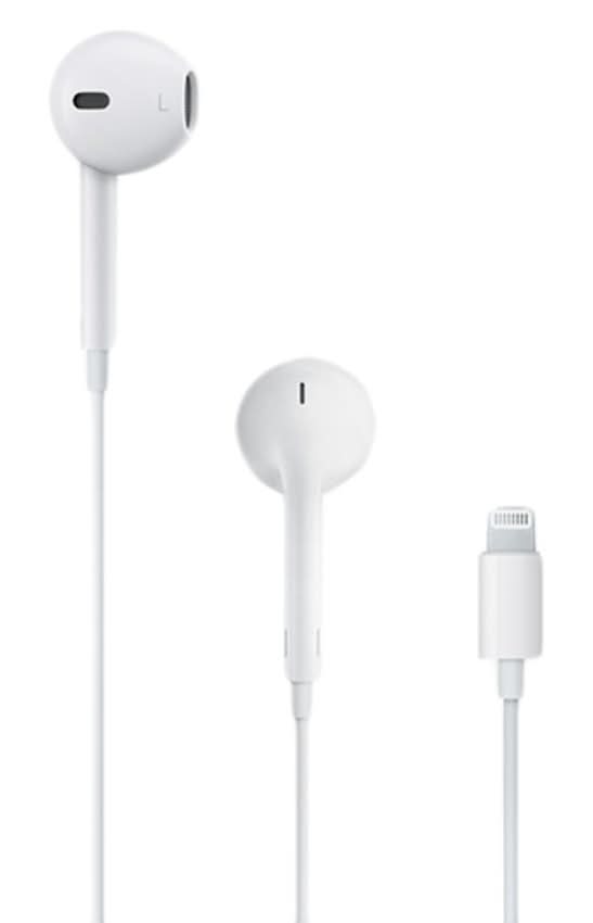 Apple Wired Earpods With Lightning Connector, White