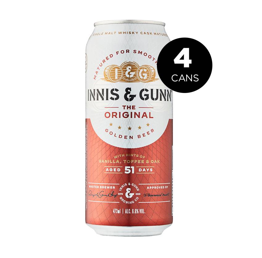 Innis & Gunn Original  (4 Cans, 473ml)