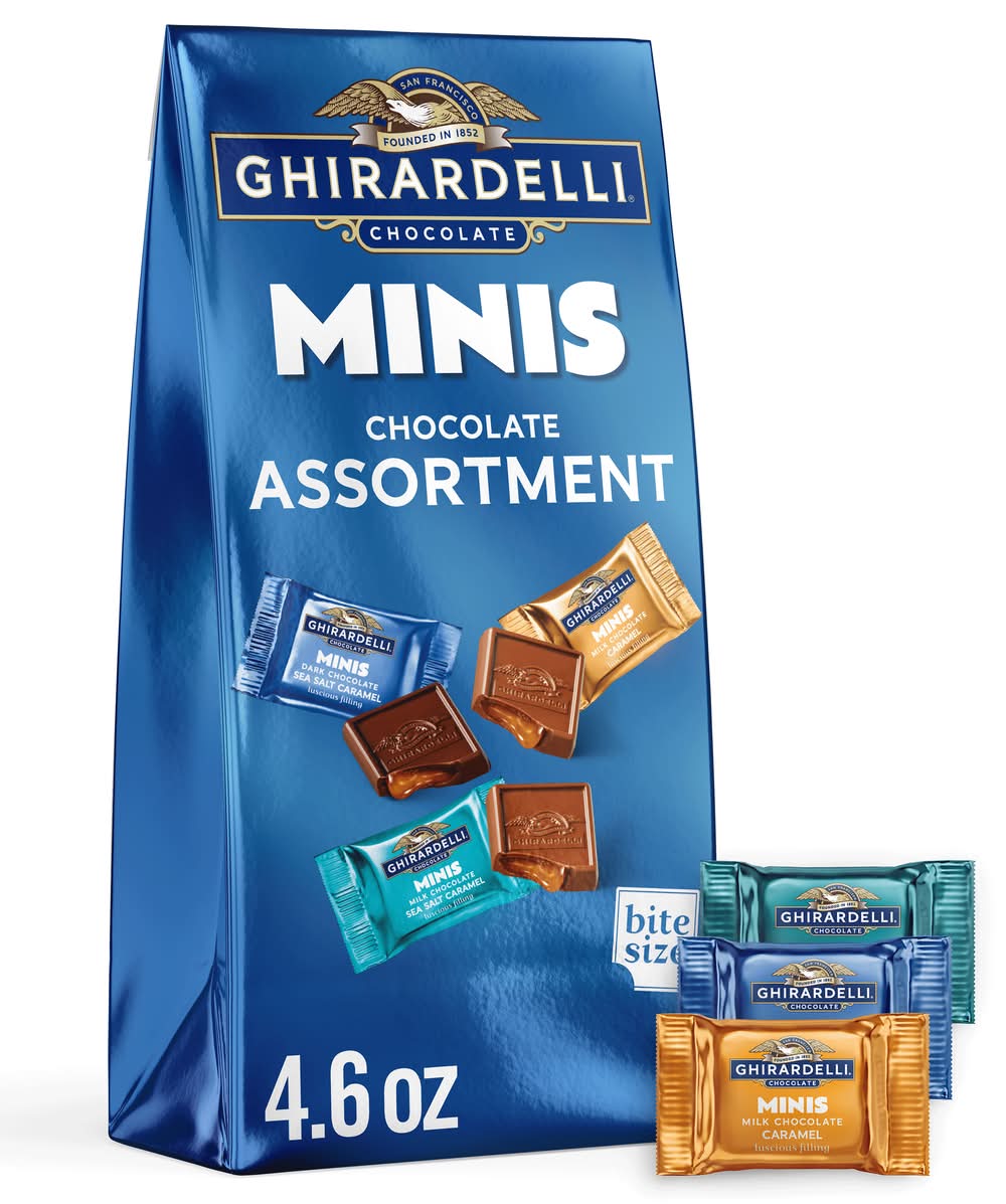 Ghirardelli Minis Chocolate Bag, Assorted (4.6 oz)