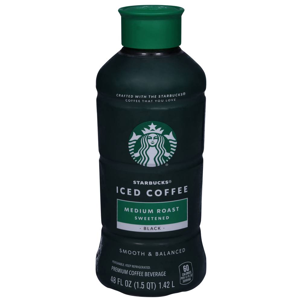 Starbucks Subtly Sweet Medium Roast Iced Coffee (48 fl oz)