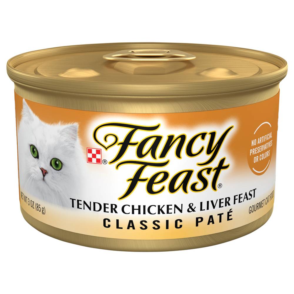 Fancy Feast Tender Liver & Chicken Feast Cat Food (3 oz)