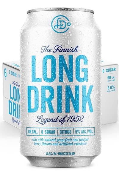 Long Drink Citrus Soda Liquor (6 ct, 12 fl oz)