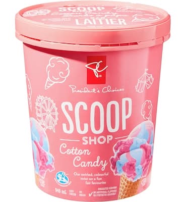 President's Choice Scoop Shop Ice Cream, Cotton Candy (946 ml)