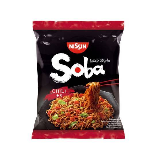 Nissin - Soba nouilles sautées, chili (111g)