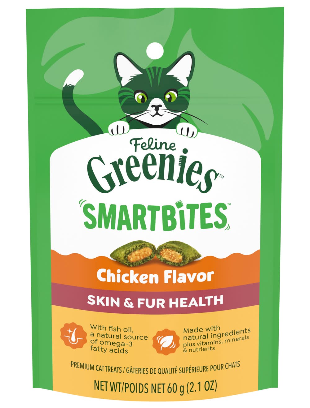 Greenies Treats For Cats (2.1 oz)