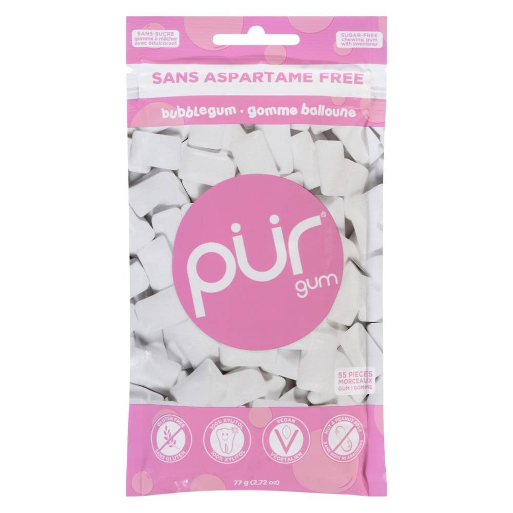 Pür Bubblegum Gum (77 g)