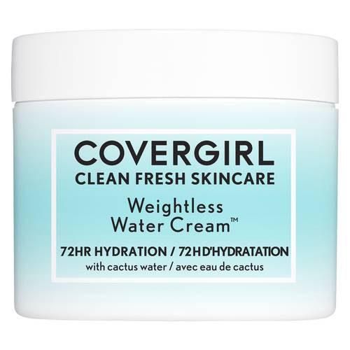 Covergirl Clean Fresh Skincare Weightless Water Cream 2oz