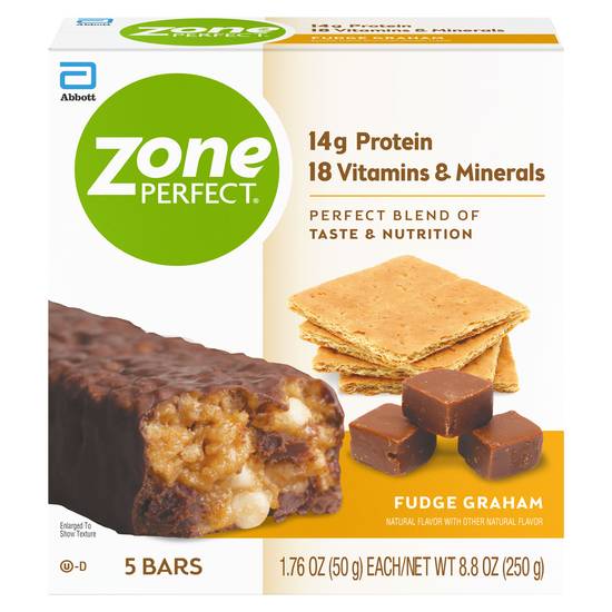 Zone Perfect Fudge Graham Nutrition Bars (5 ct)