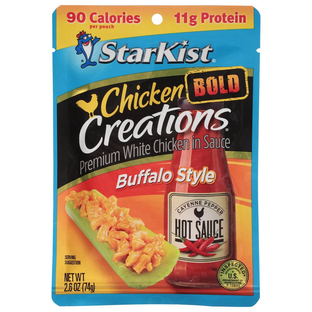 StarKist Chicken Bold Creations Premium White Chicken in Sauce (2.6 oz)