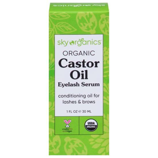 Sky Organics Castor Oil Eyelash Enhancer Serum