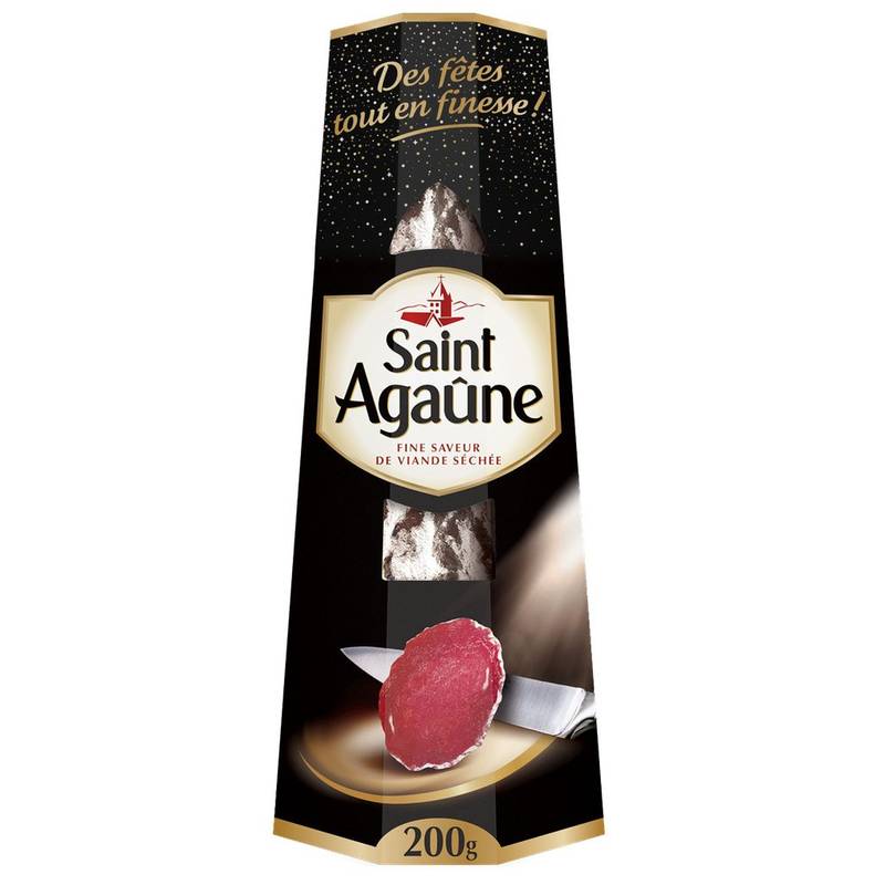 Saint Agaûne - Saucisson séchée (200g)