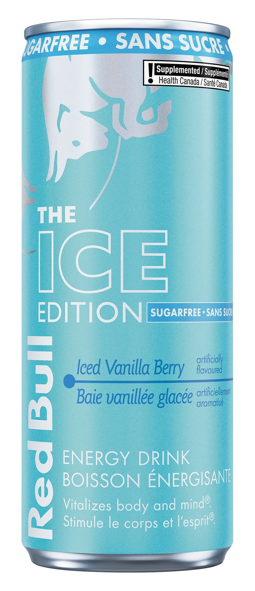 Red bull the ice edition boisson énergisante sans sucre - the ice edition sugar free energy drink (250 ml) (baie vanille glacée)