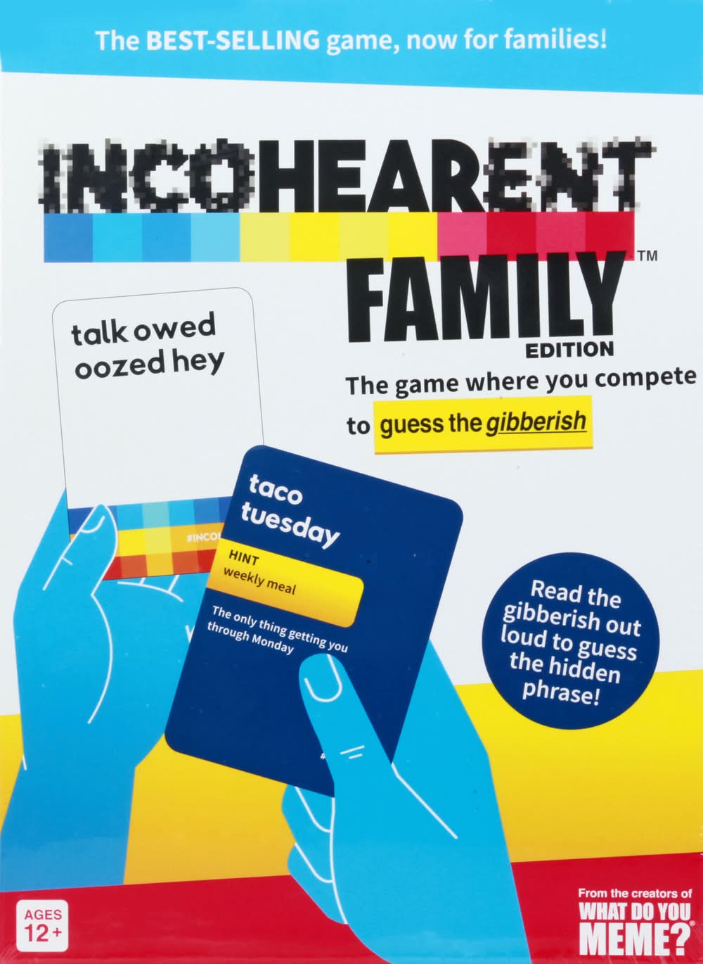 Incohearent Guess the Gibberish Game Ages 12+