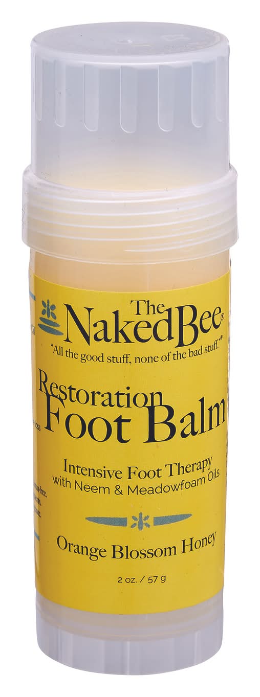 The Naked Bee Foot Balm 2 Oz 1 Pk