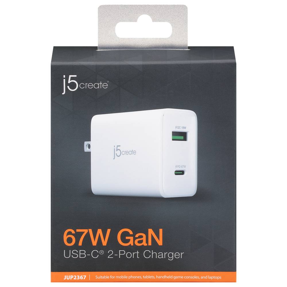 J5create Usb-C 2-port Charger