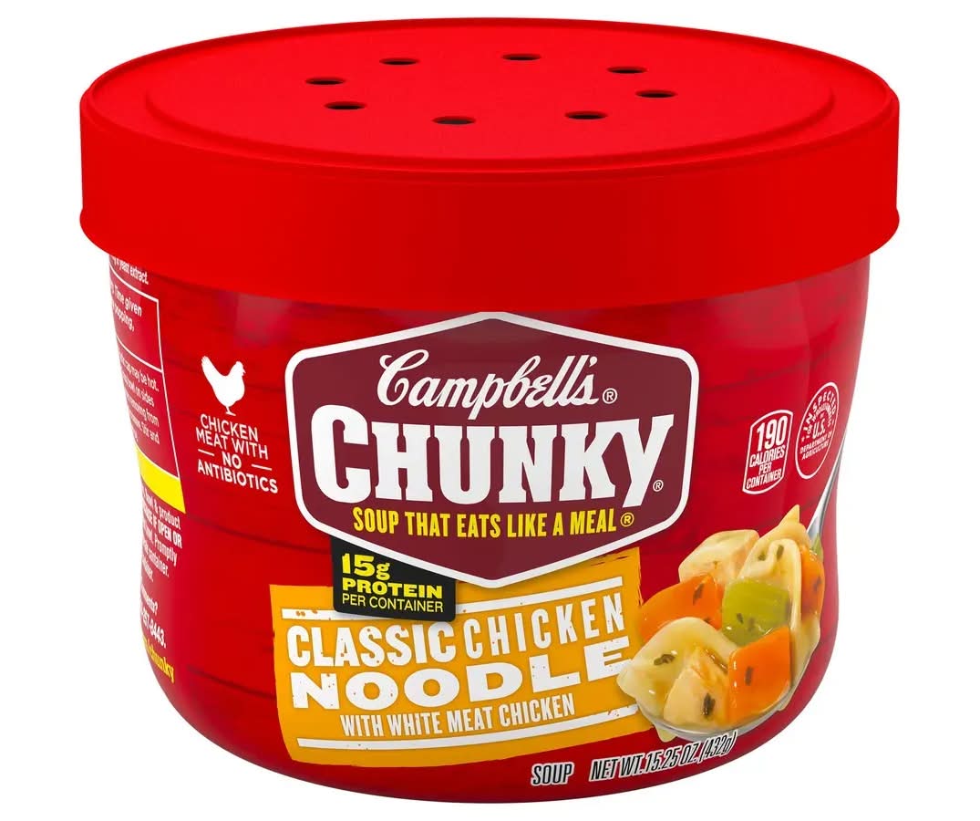 Campbell's Chunky Chicken Noodle Soup Bowl
