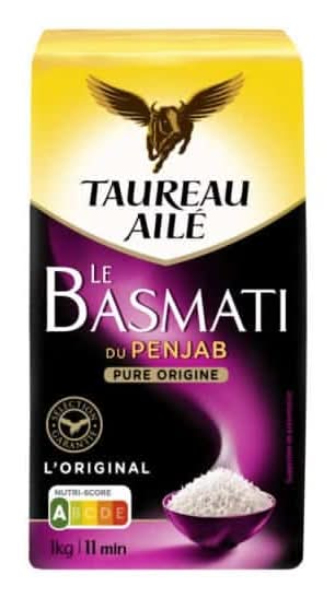 Taureau Ailé - Riz basmati du penjab (1kg)