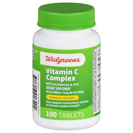 Walgreens Vitamin C Complex With Echinacea & Zinc