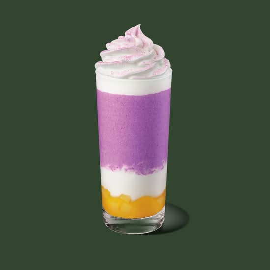 Dragonfruit Mango Jelly Cream Frappuccino