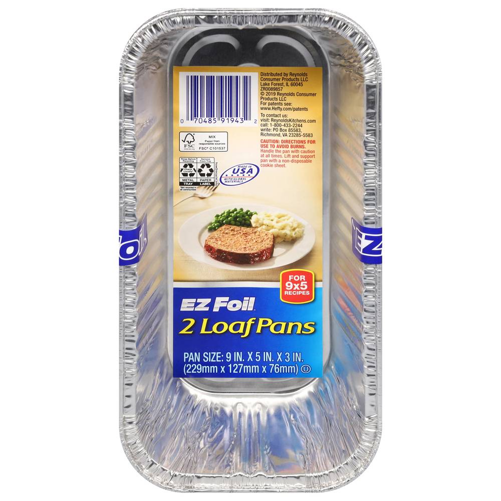 EZ Foil Loaf Pans