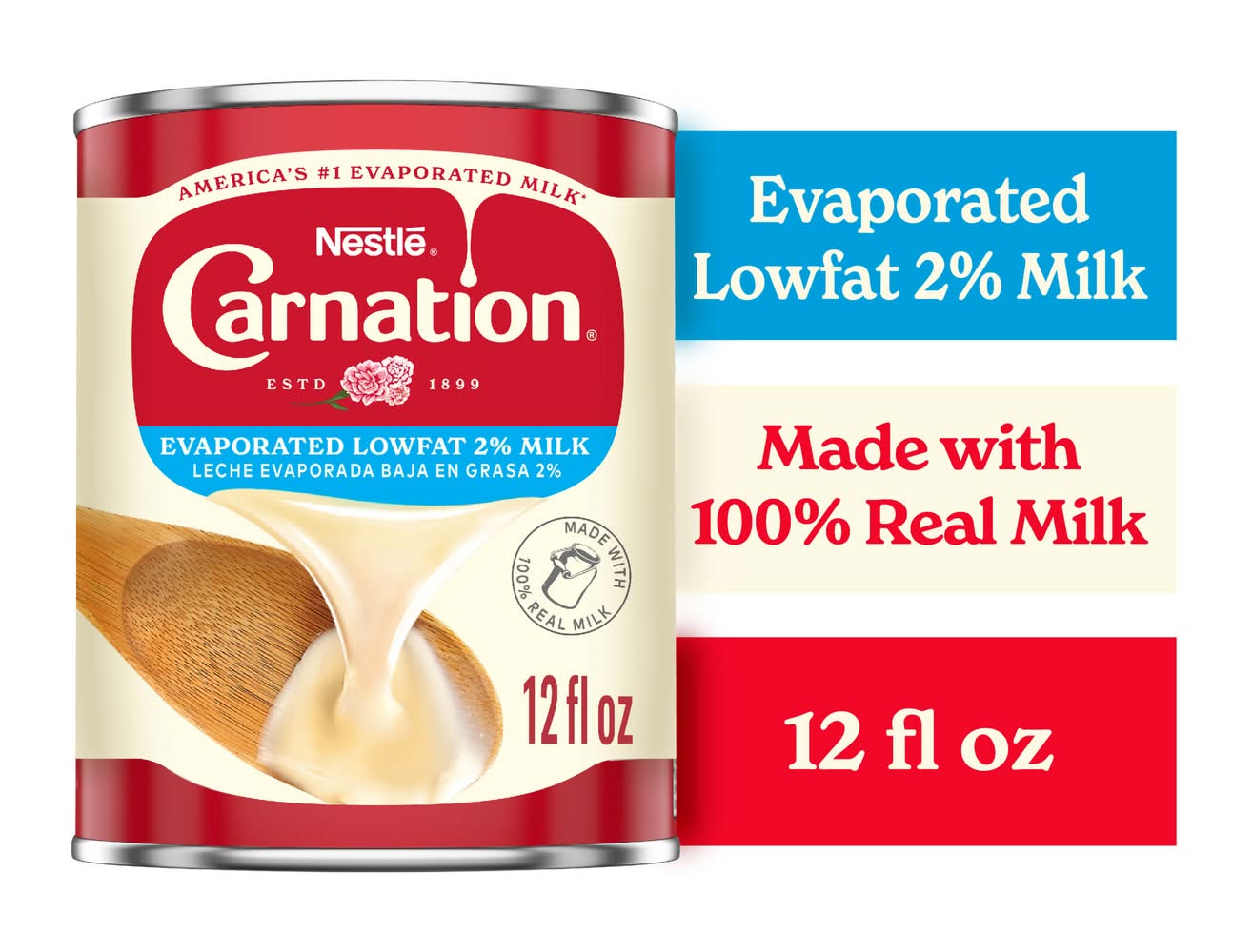 Carnation Evaporated Lowfat 2% Milk (12 fl oz)
