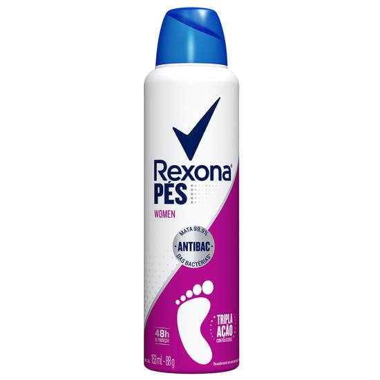 Rexona desodorante aerosol woman para pés (153ml)