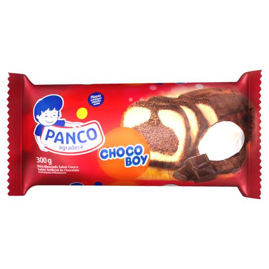 Panco bolo de chocolate com coco choco boy (300 g)