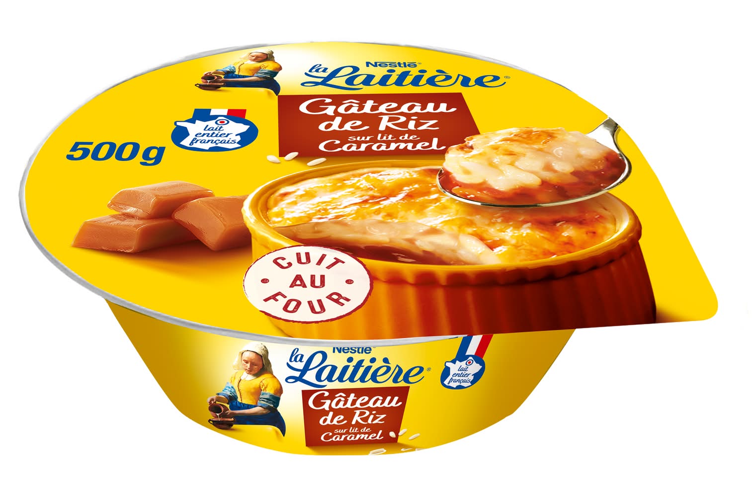 La Laitière - Gâteau de riz au caramel (500g)