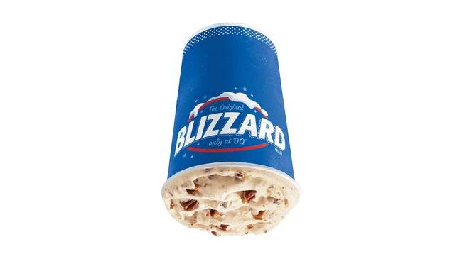 Turtle Pecan Cluster Blizzard