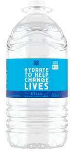 Co-op Natural Mineral Water Still 5 litre
