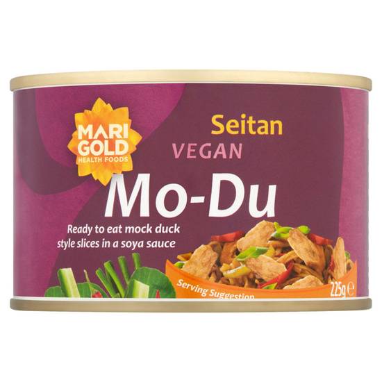 Marigold Mo-Du Vegan Braised Seitan Slices in Cans 225g