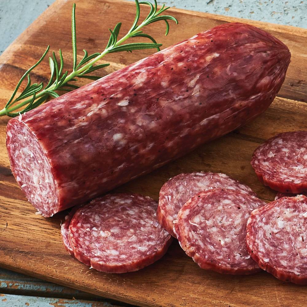 M&M Food Market · Saucisson salé à sec - Bière - Dry Cured Sausage - Beer (175g)