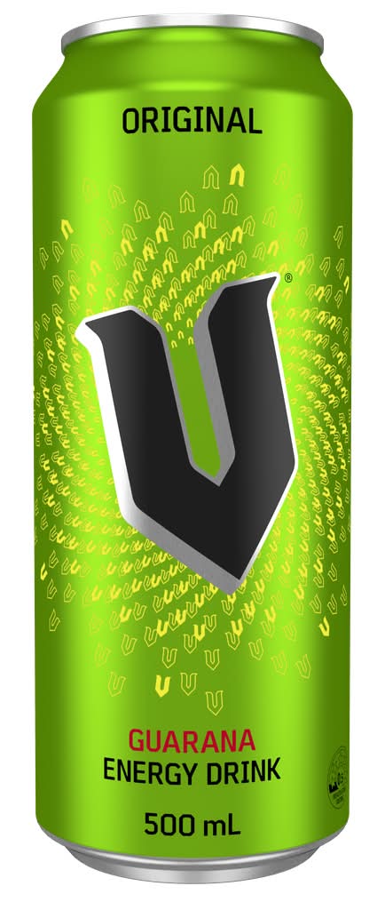 V Guarana Energy Drink, Original (500mL)