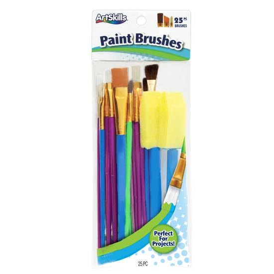 Artskills Paint Brushes - 25 ct