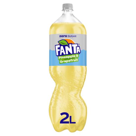 Fanta Zero Sugar Soft Drink (2 L) (pineapple & grapefruit)