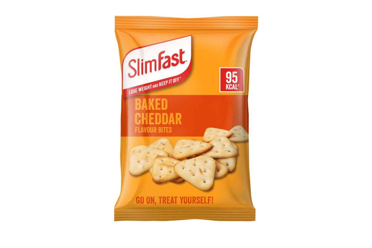 Slimfast Snack Bag Cheddar Bites 22g