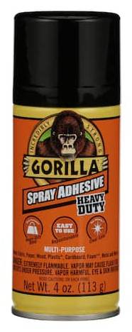 Gorilla Heavy Duty Mutli-Purpose Spray Adhesive