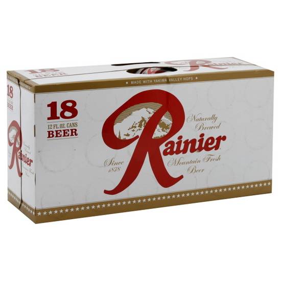 Rainier Naturally Brewed Beer (18 pack, 12 fl oz)