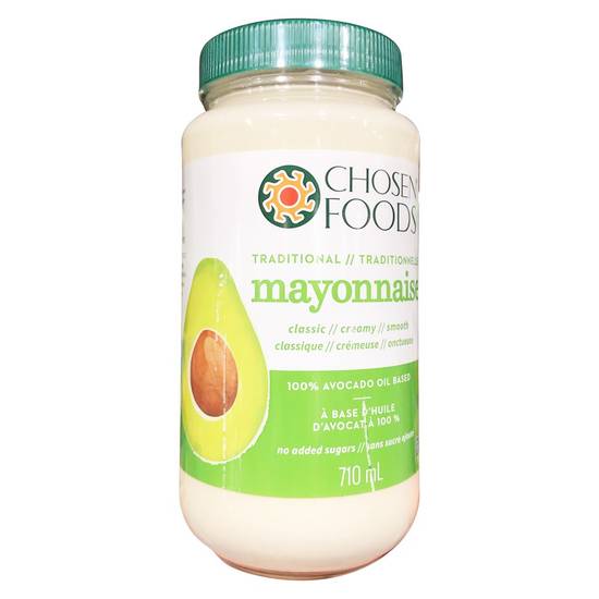 Chosen Foods Avocado Oil Mayonnaise (710 ml)