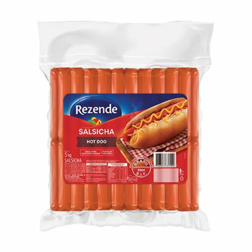 Rezende salsicha hot-dog (5 kg)
