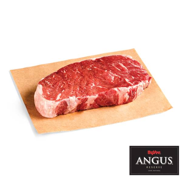Hy-Vee Angus Reserve Beef Loin New York Strip Steak