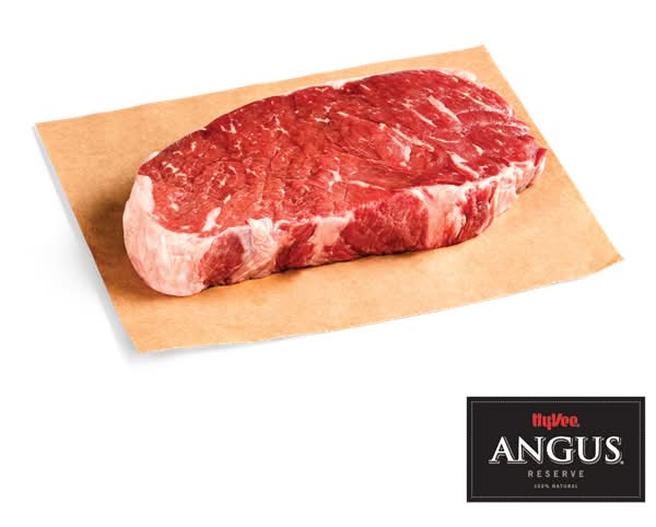Hy-Vee Angus Reserve Beef Loin New York Strip Steak
