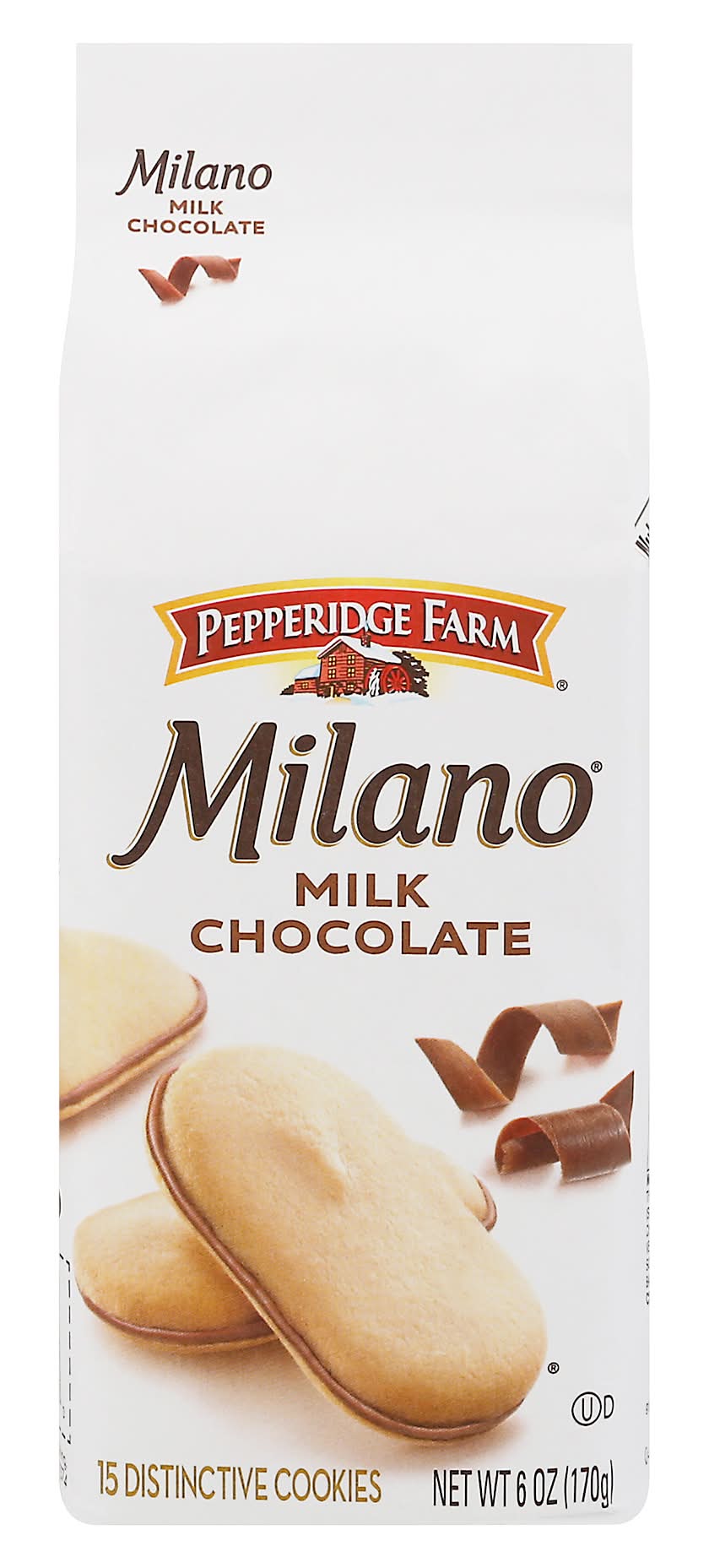 Pepperidge Farm Milano Distinctive Cookies, Milk Chocolate (6 oz, 15 ct)