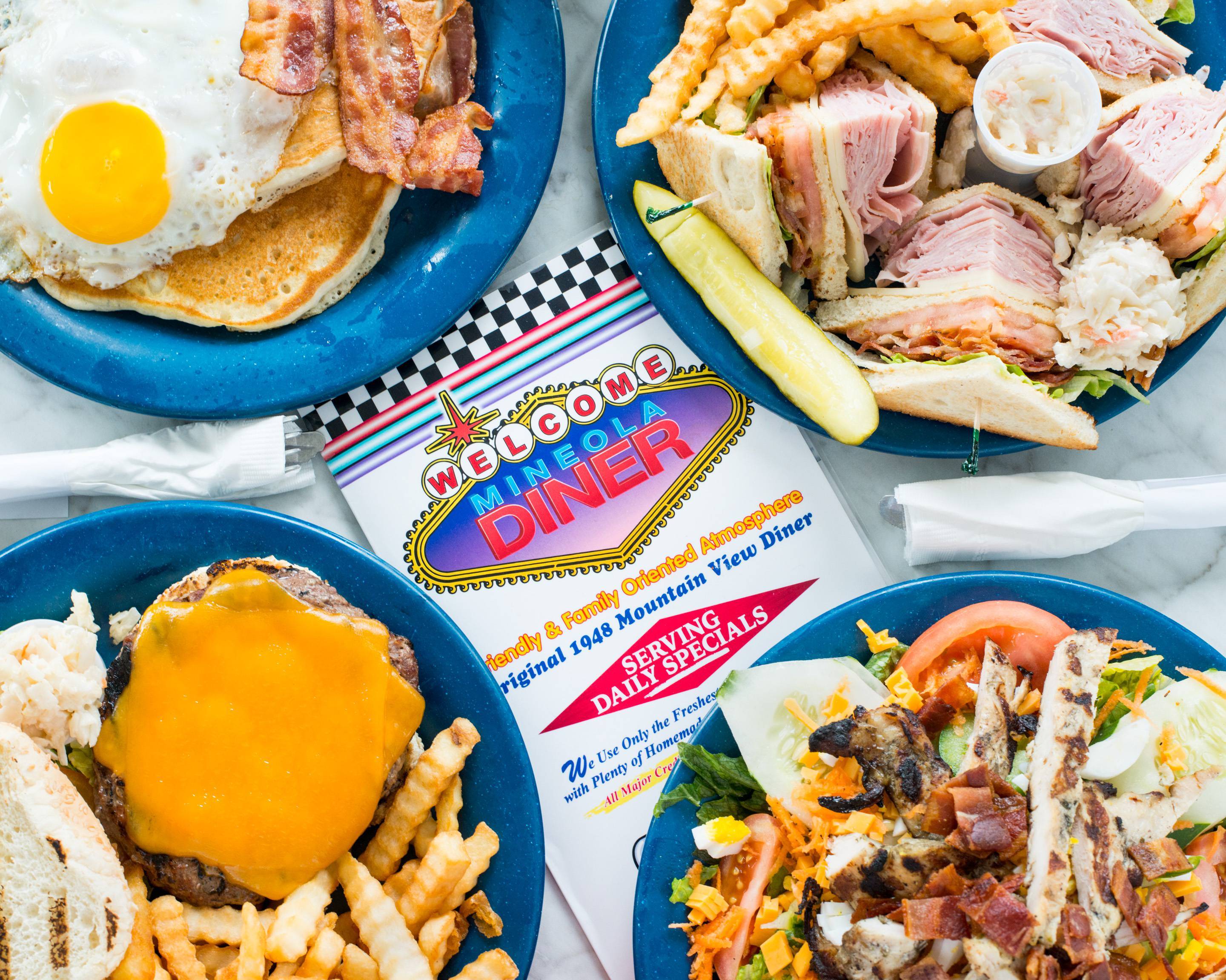 Order Mineola Diner (138 Jericho Turnpike) Menu Delivery【Menu & Prices